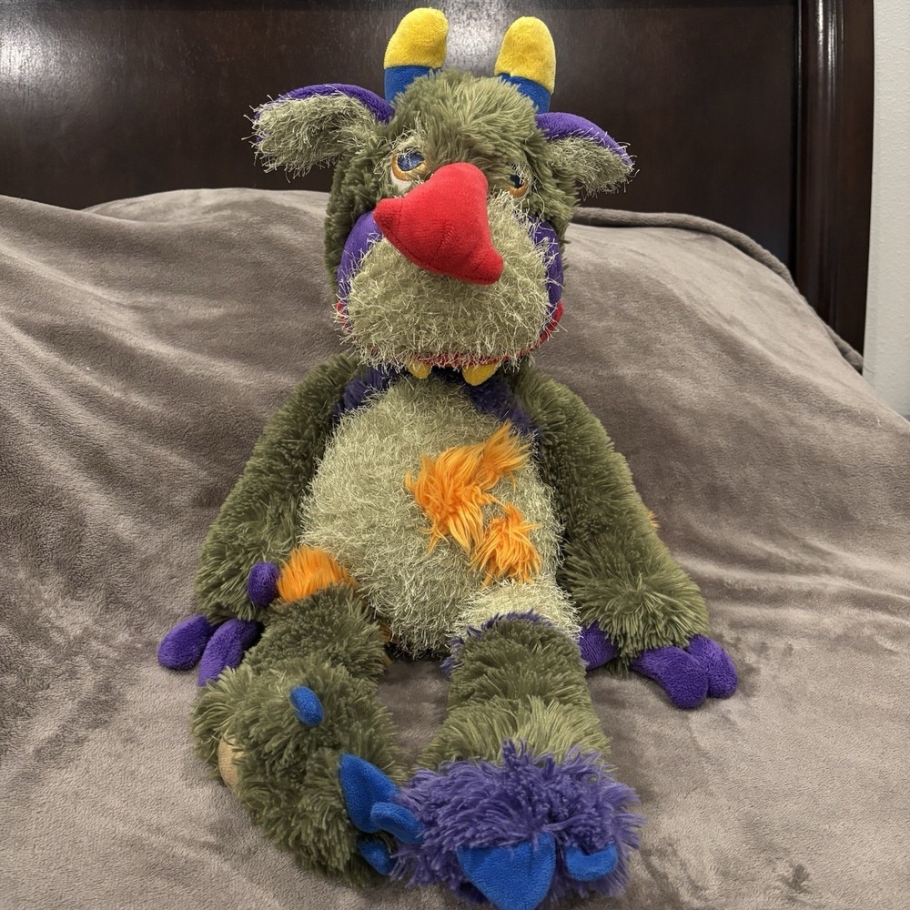 Manhattan Toy Mrax Galoompagalots Monster Plush Stuffed Animal Toy 2003